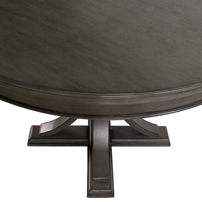 ATLAS ROUND DINING TABLE, SLATE GREY