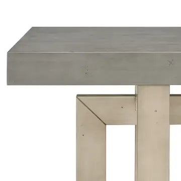 CONTEMPORARY WOOD CONSOLE TABLE - GREY