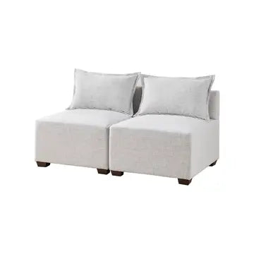 MODULAR SECTIONAL SOFA COLLECTION, IVORY