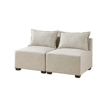 MODULAR SECTIONAL SOFA COLLECTION, LINEN GRAY