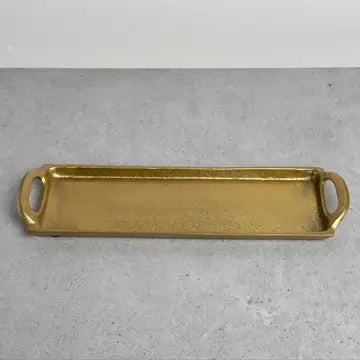 GOLD RECTANGULAR TRAY