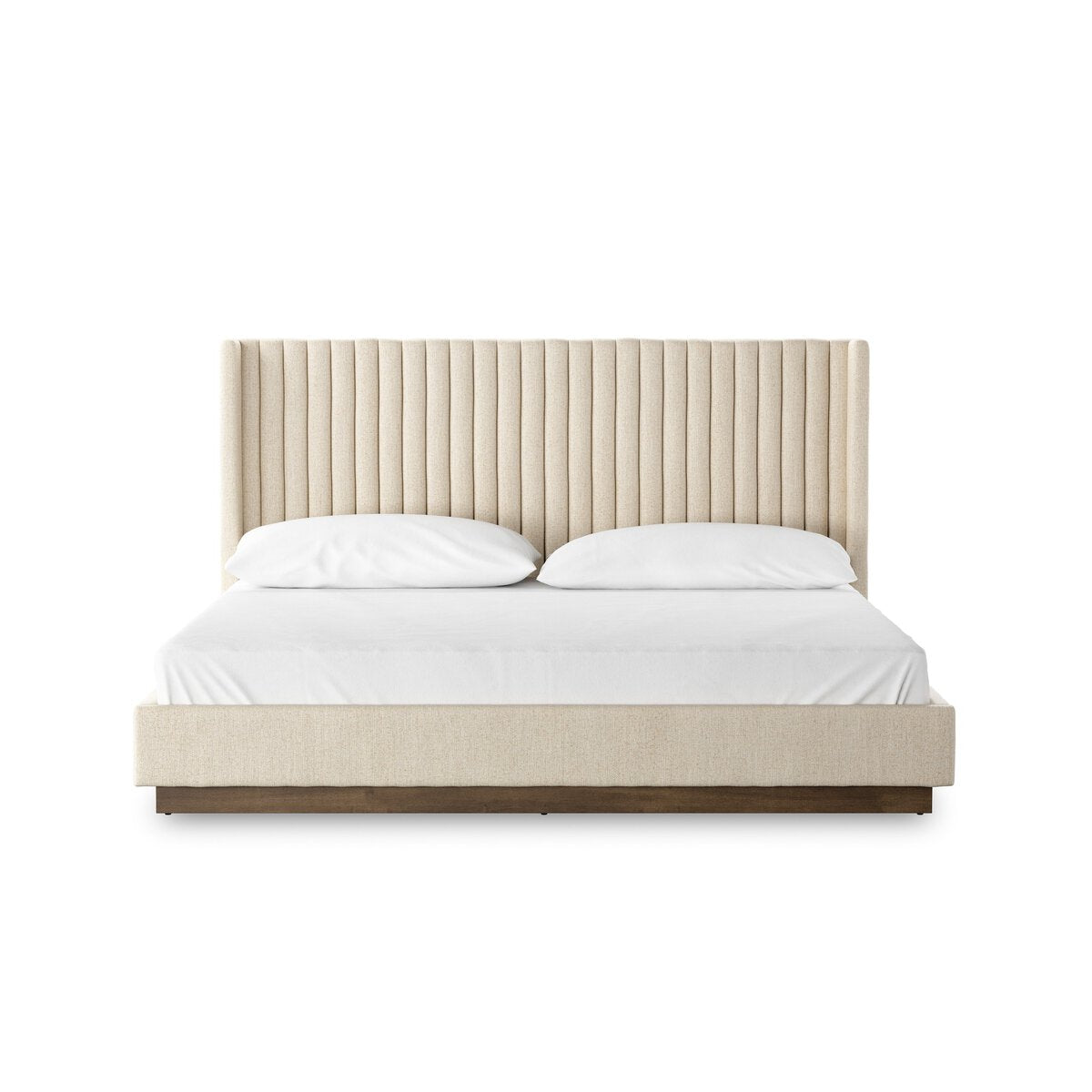 MONTGOMERY BED - THAMES CREAM