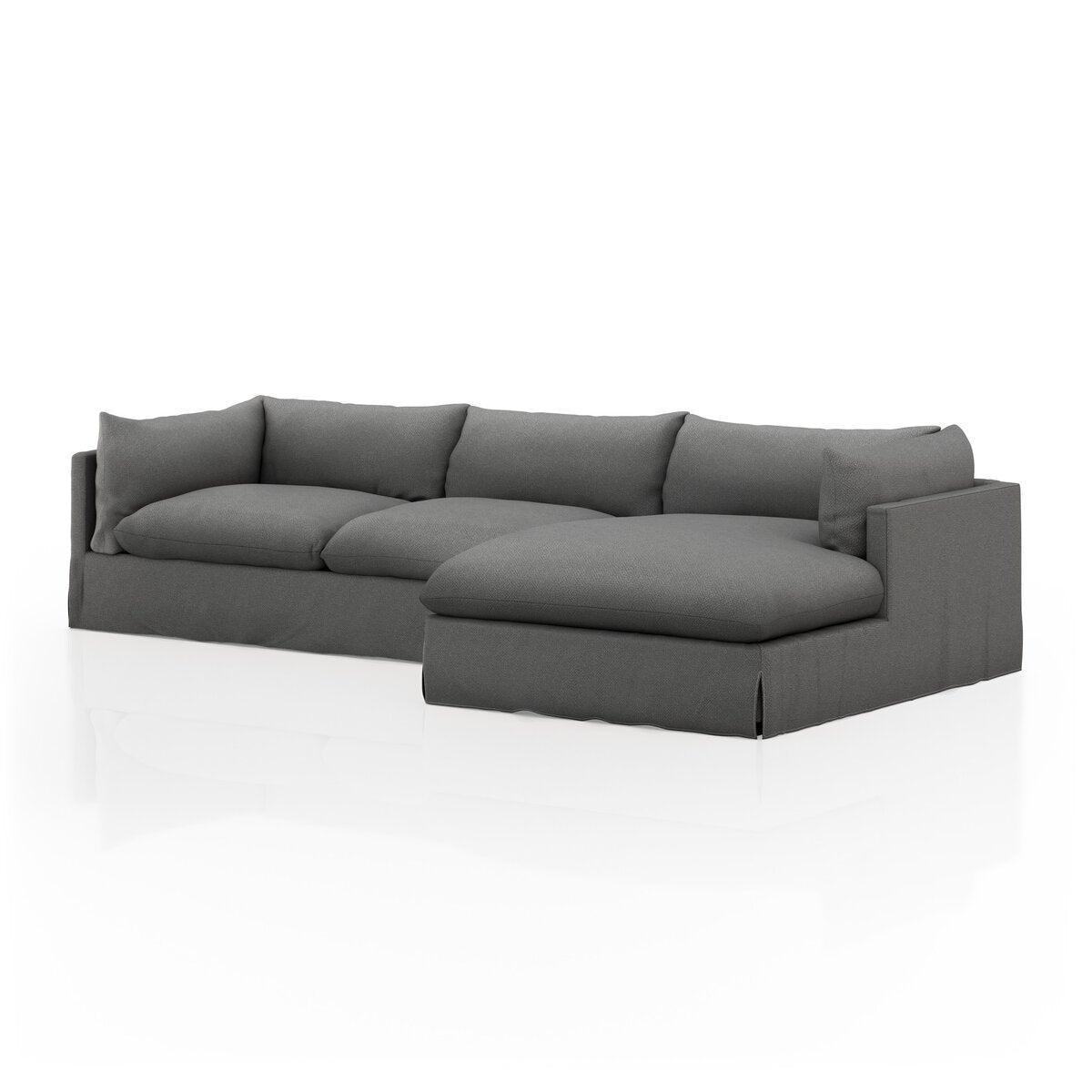 HABITAT 2PC SLIPCOVER SECTIONAL