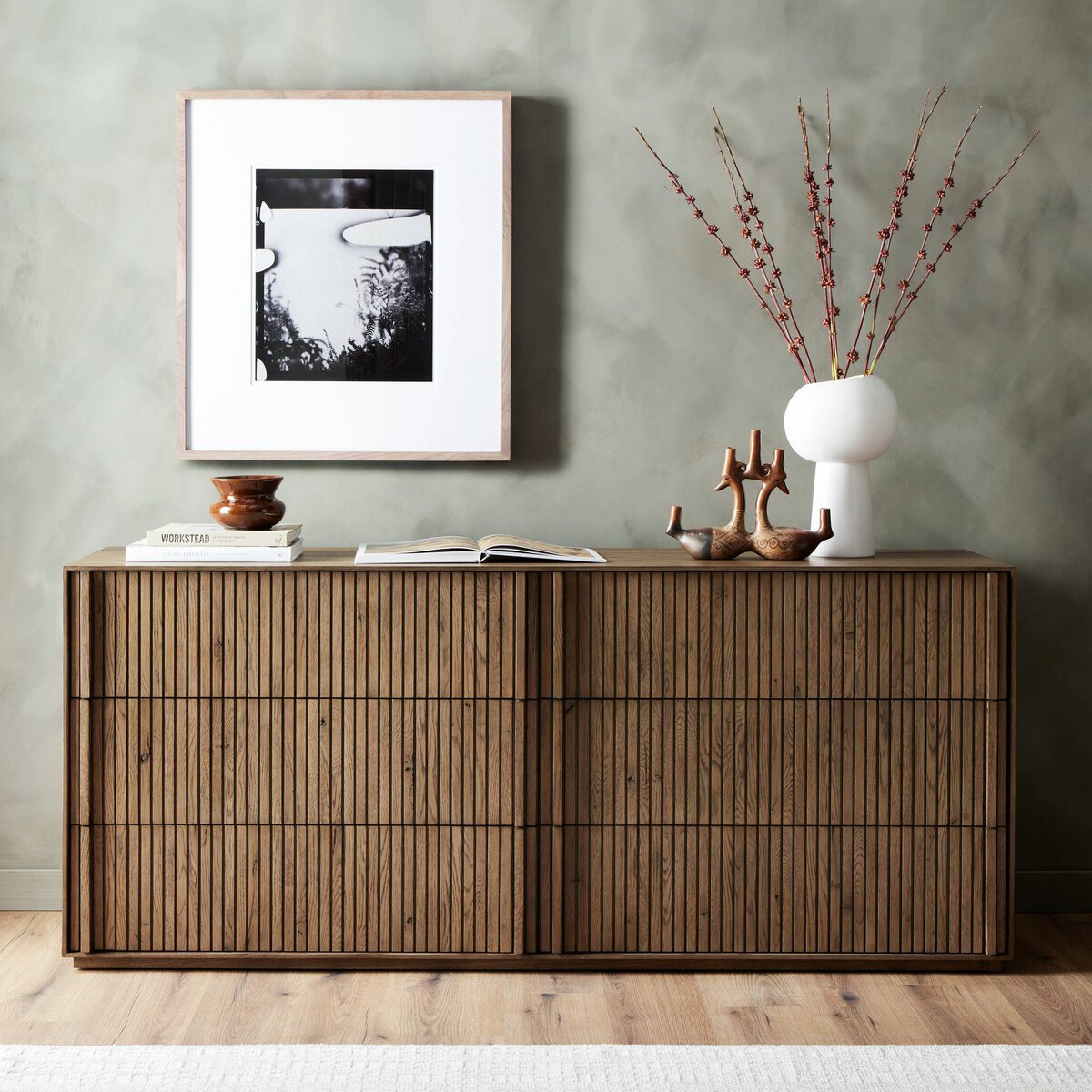 LEO 6 DRAWER DRESSER