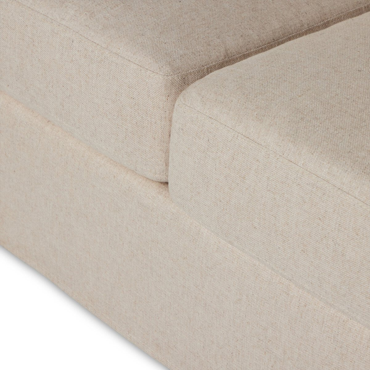 HAMPTON SLIPCOVER SOFA - EVERE CREAM