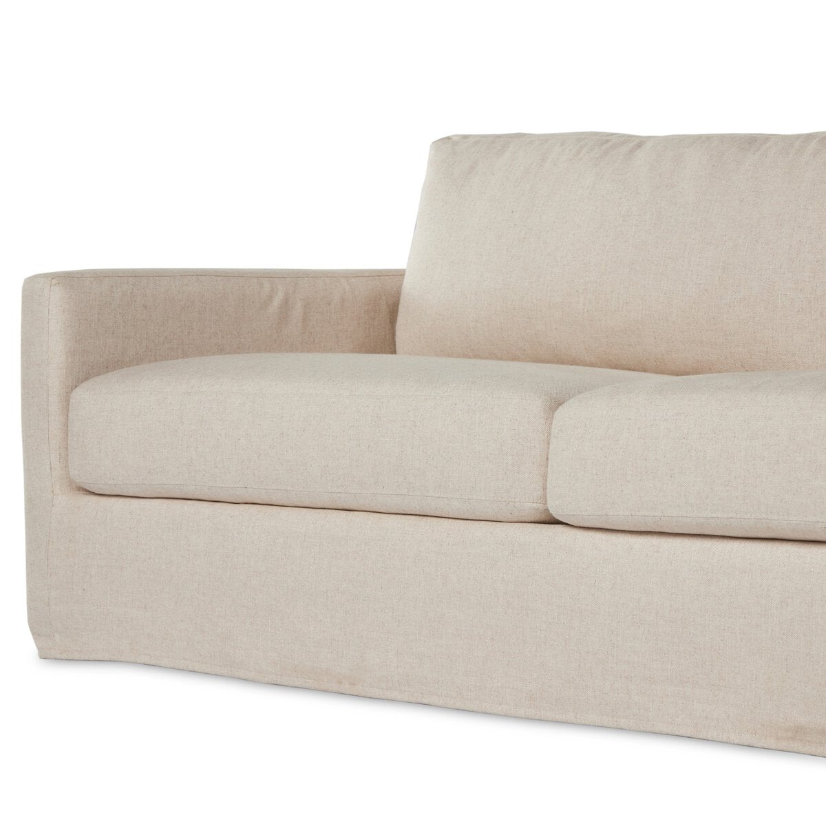 HAMPTON SLIPCOVER SOFA - EVERE CREAM