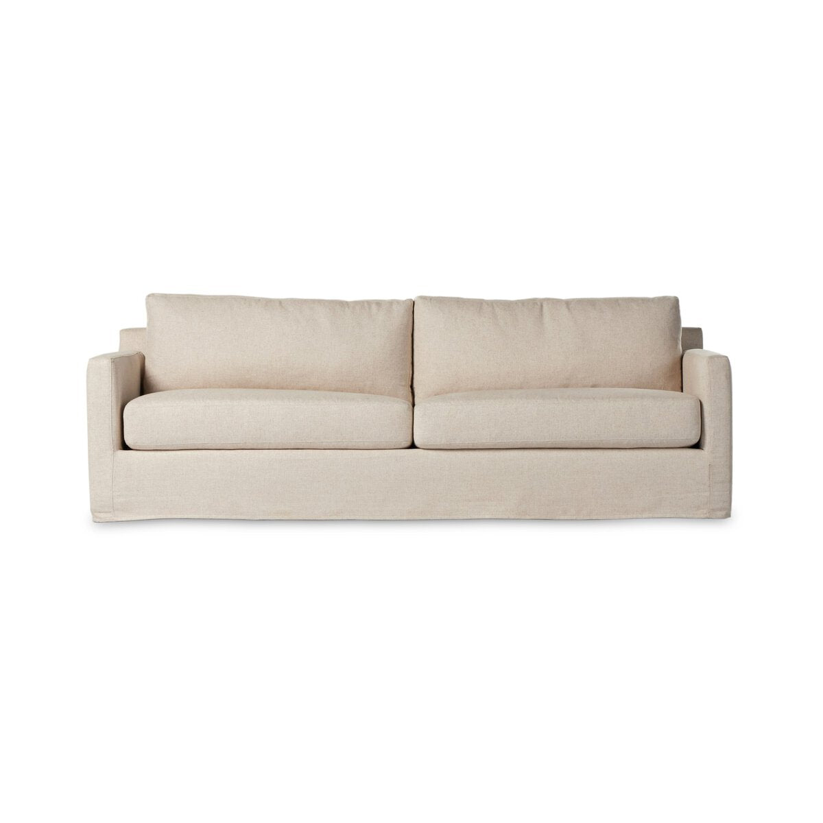 HAMPTON SLIPCOVER SOFA - EVERE CREAM