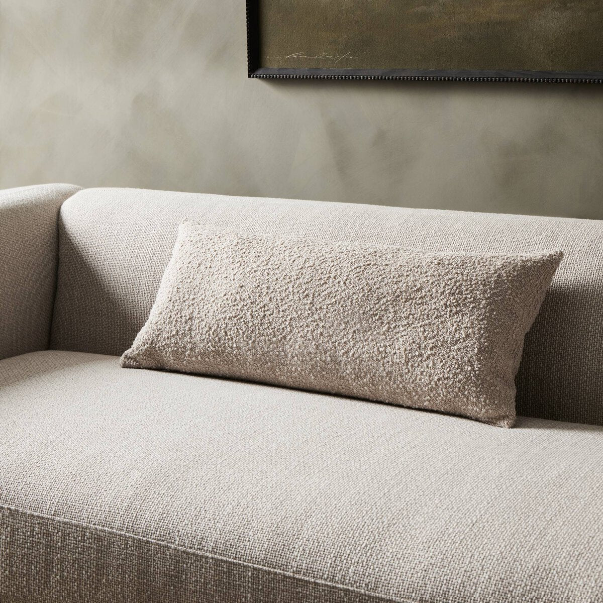 BECCA LUMBAR PILLOW - KNOLL SAND