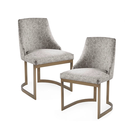 NOMAD WINGBACK DINING CHAIR, GREY (SET OF 2) (Copy)