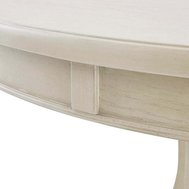 ATLAS ROUND DINING TABLE, CREAM