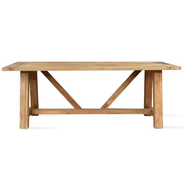 VITTORIA TEAK OUTDOOR DINING TABLE