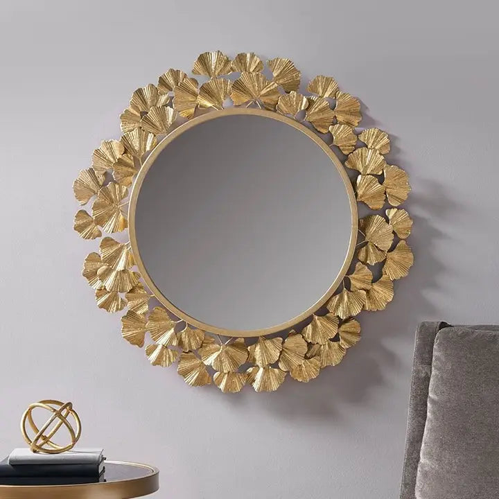 GINGKO LEAF WALL MIRROR