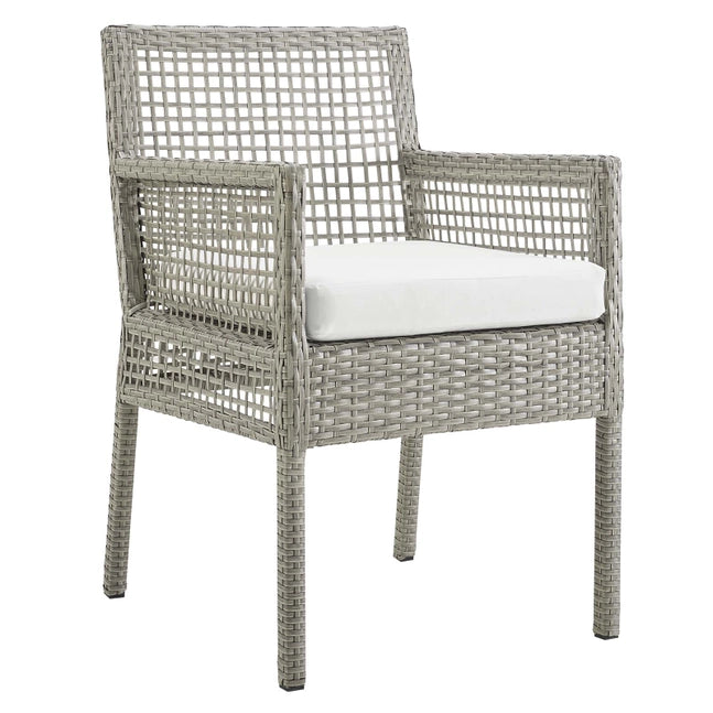 AURA WICKER OUTDOOR ARM CHAIR