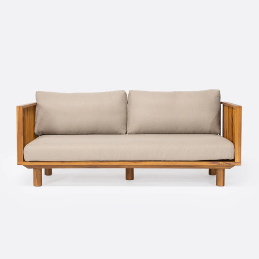 TOPRAK OUTDOOR SOFA, TAUPE