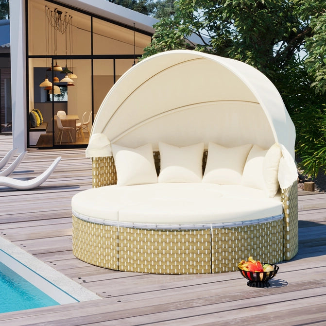 DOVE OUTDOOR DAYBED , NATURAL