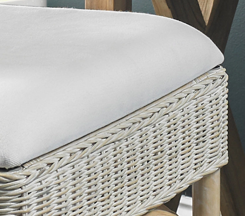 MALIO OUTDOOR COUNTER STOOL - OYSTER