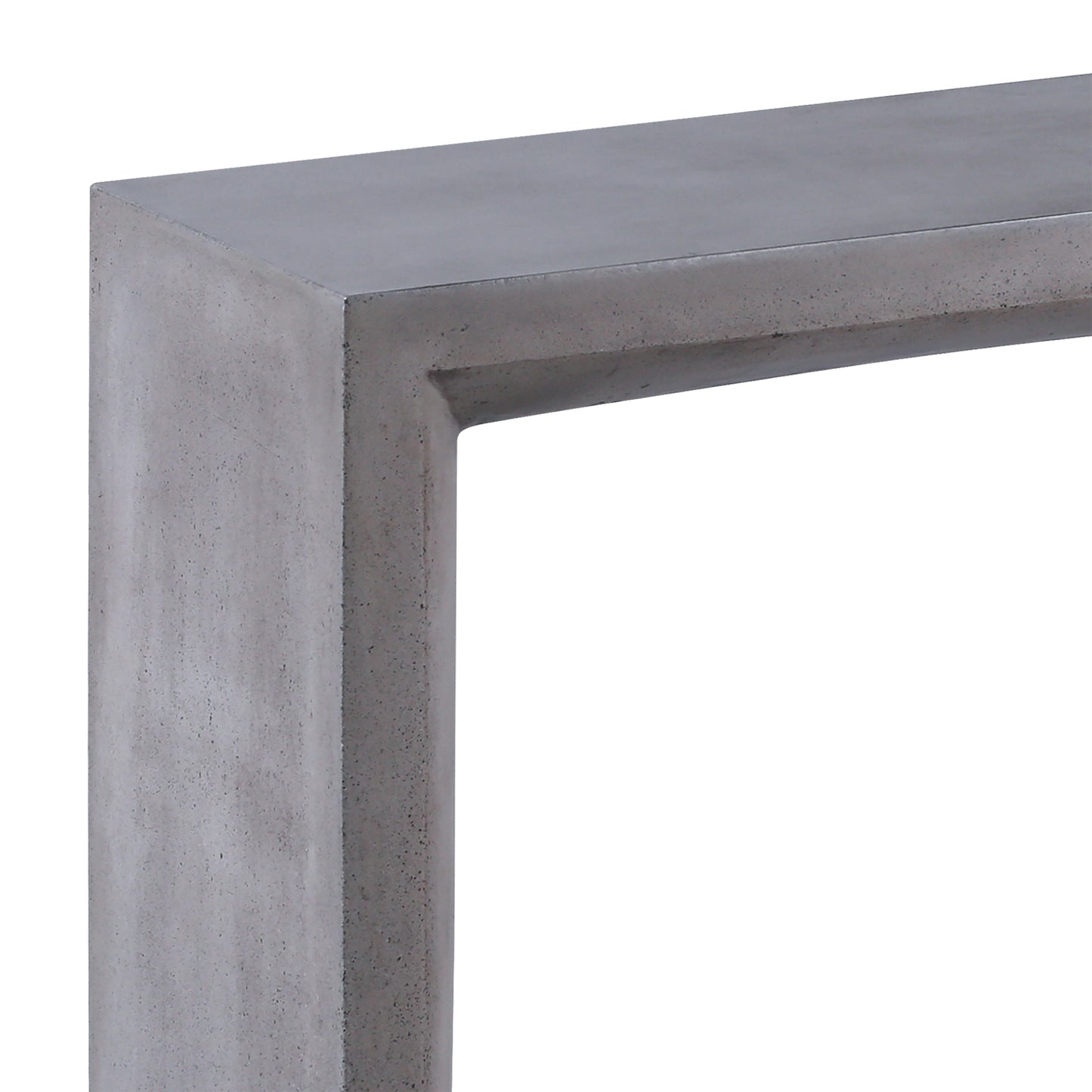 CHAMFER CONCRETE CONSOLE TABLE