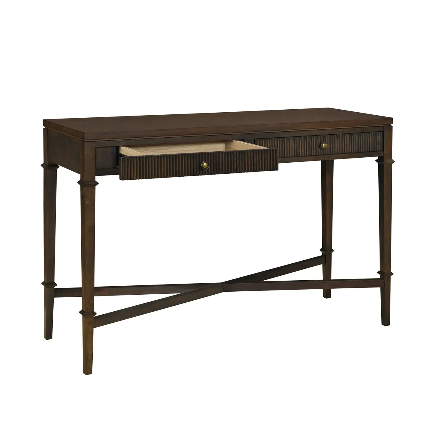 FLUTED 2-DRAWER CONSOLE TABLE