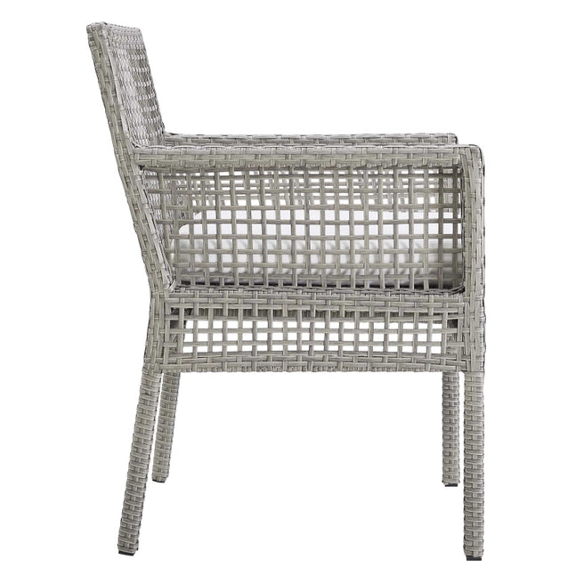 AURA WICKER OUTDOOR ARM CHAIR