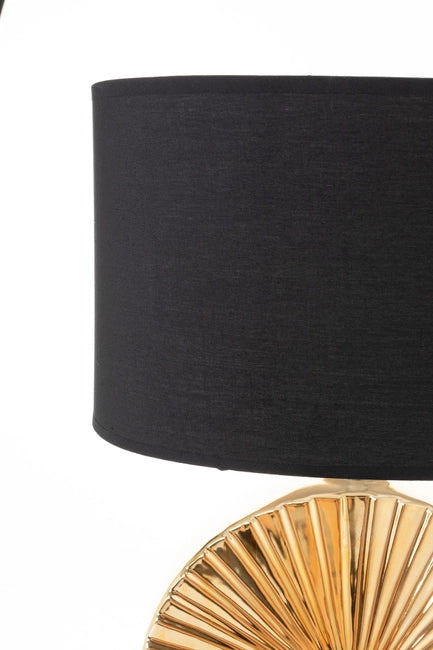 HALO TABLE LAMP, BLACK