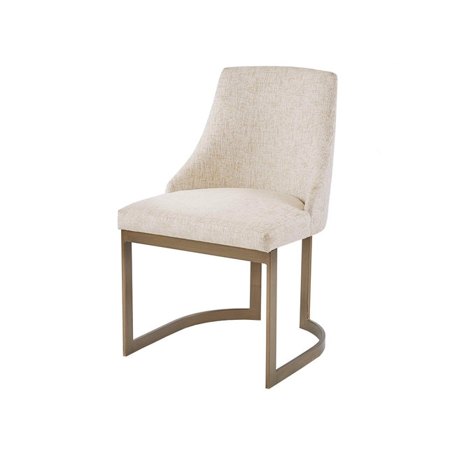 NOMAD WINGBACK DINING CHAIR, CREAM (SET OF 2)