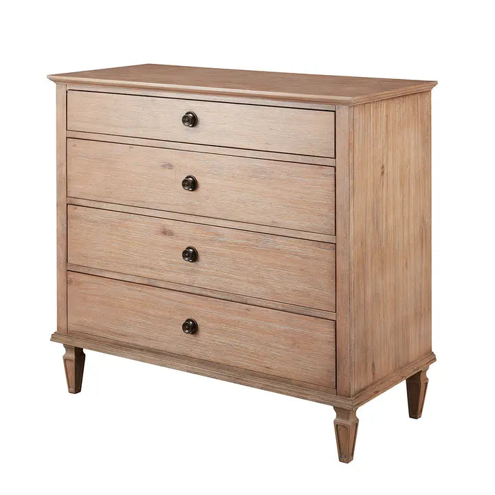 EURO COUNTRY 4-DRAWER DRESSER