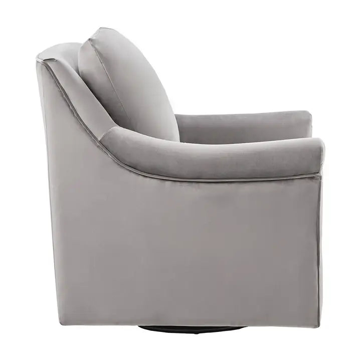 UPHOLSTERED SWIVEL GLIDER CHAIR