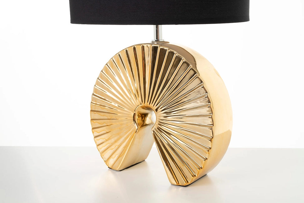 HALO TABLE LAMP, BLACK