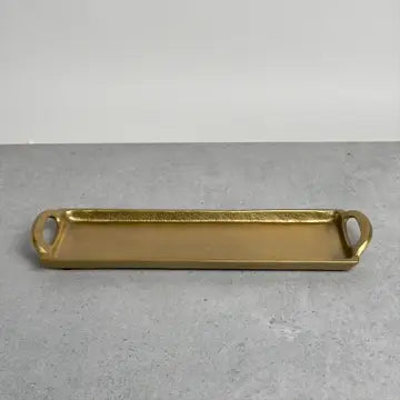 GOLD RECTANGULAR TRAY