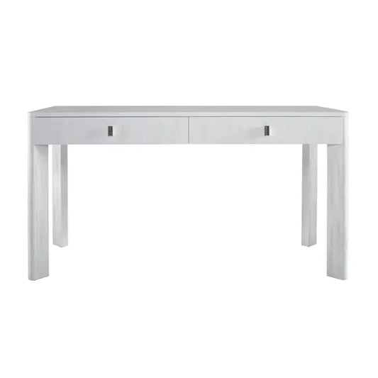 CHECKMATE 2-DRAWER CONSOLE TABLE