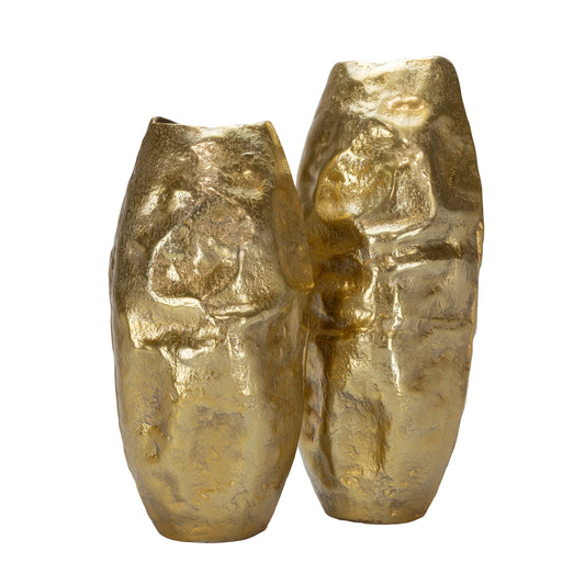 CALLOWAY GOLD VASES (SET OF 2)