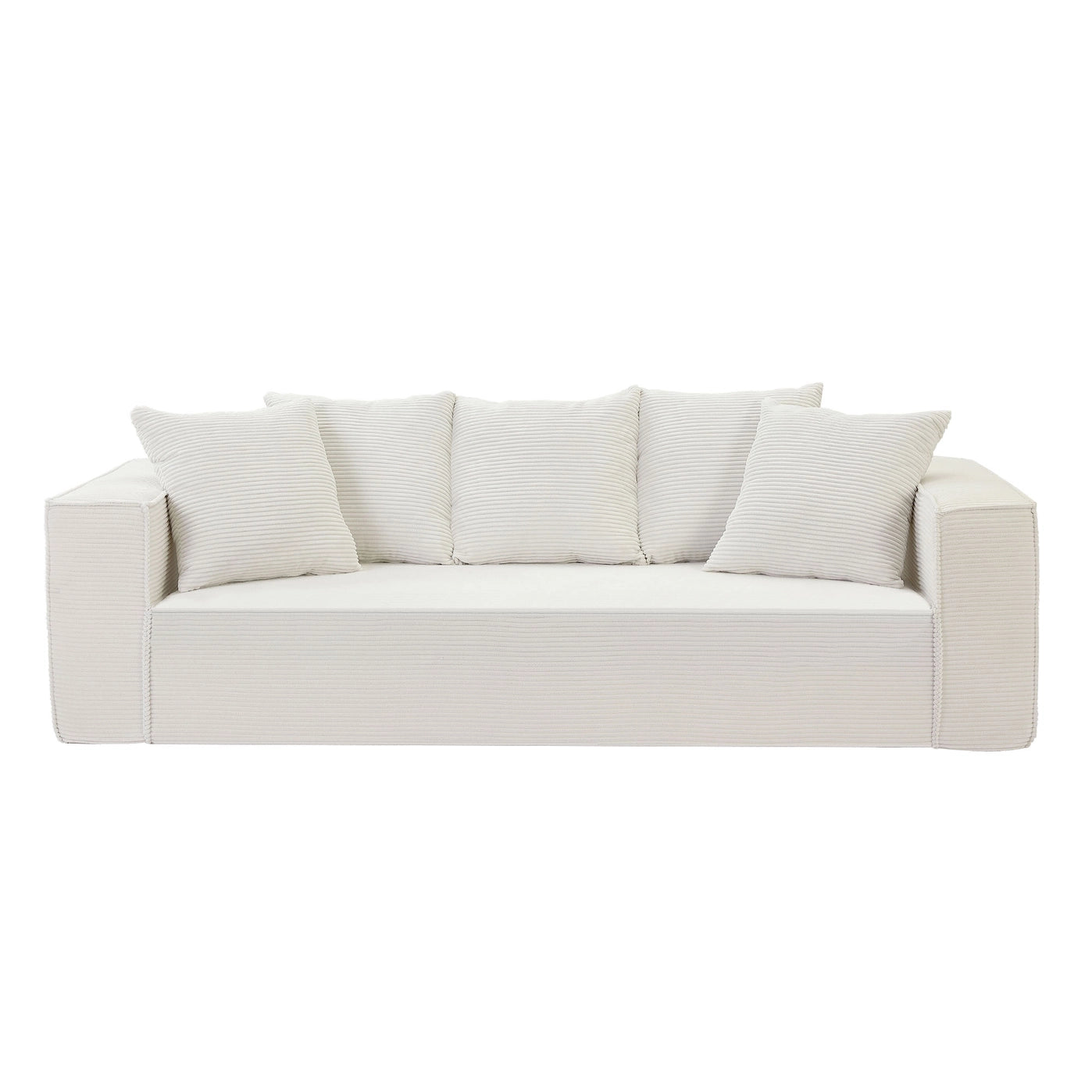 EVERWHITE CORDUROY SOFA