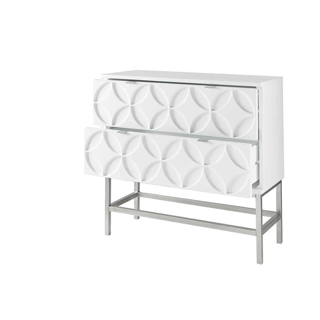 ALPINE CHIC ACCENT CHEST, WHITE