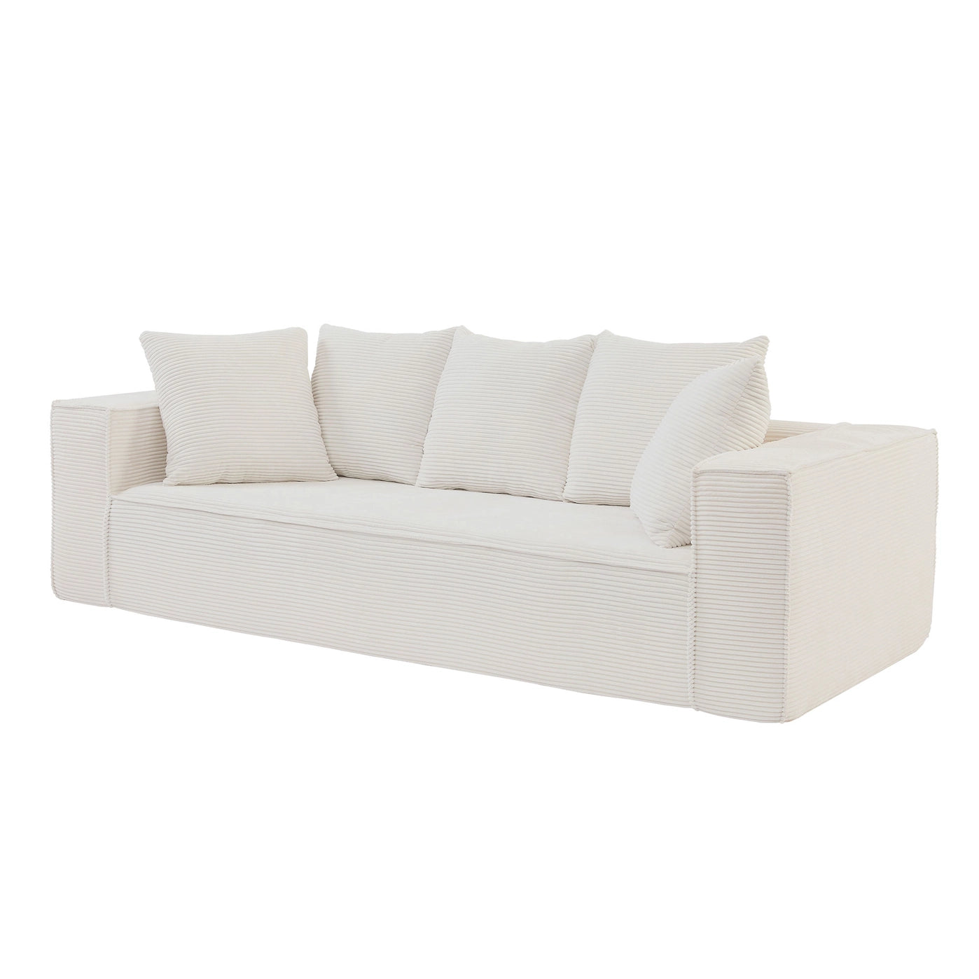 EVERWHITE CORDUROY SOFA