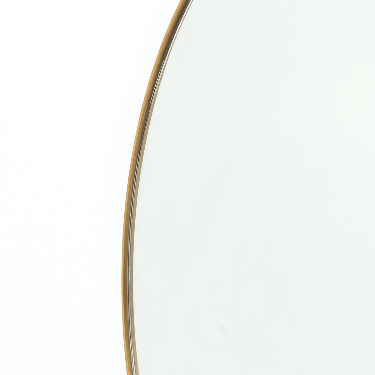 BELLVUE ROUND MIRROR - GOLD