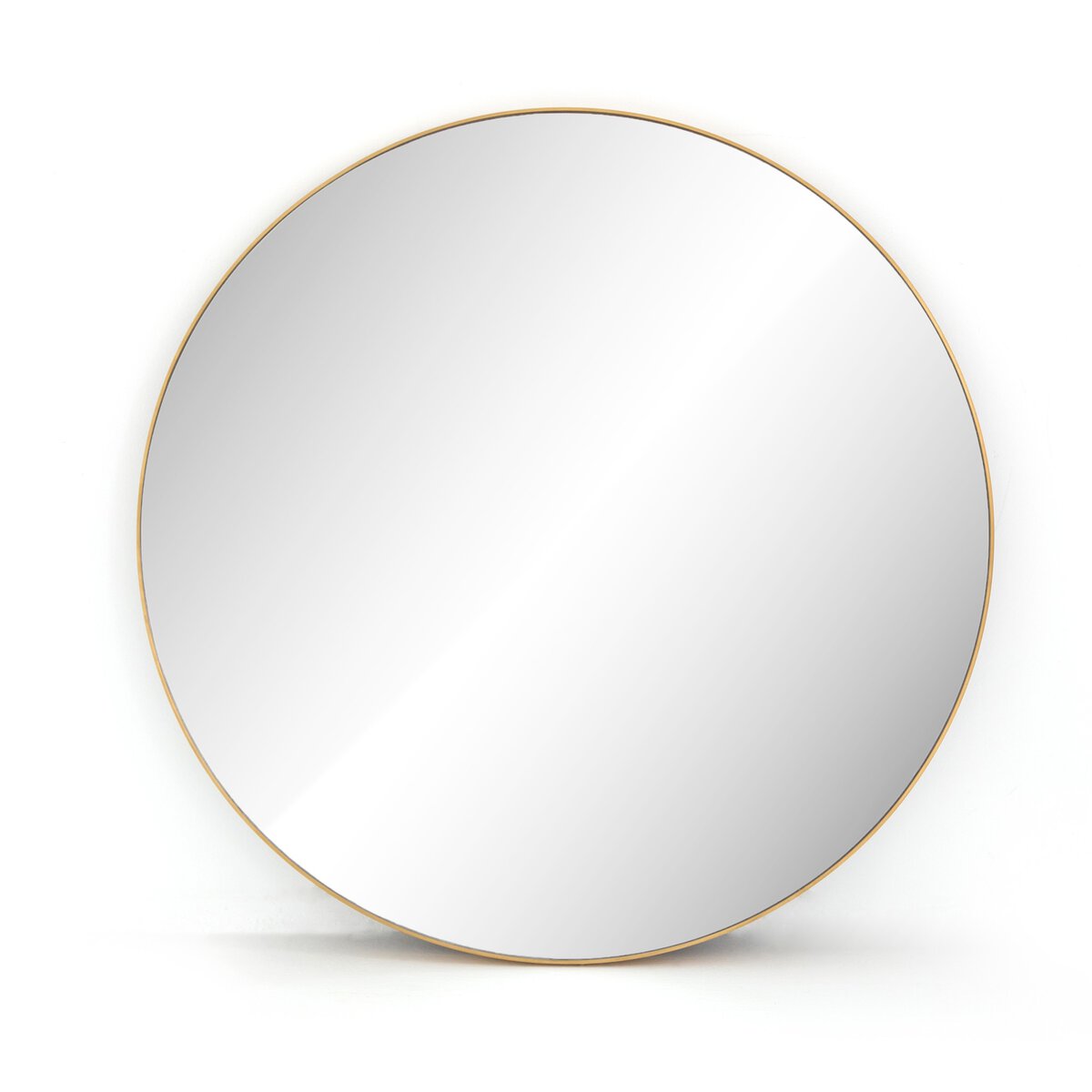 BELLVUE ROUND MIRROR - GOLD