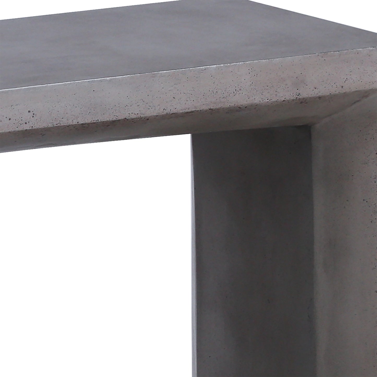 CHAMFER CONCRETE CONSOLE TABLE