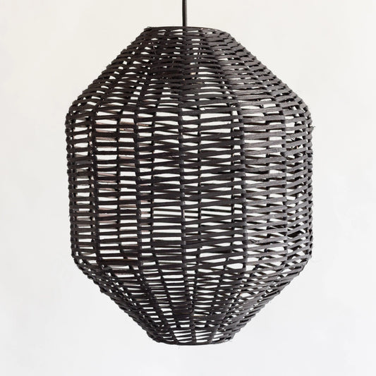 HEXAGON RATTAN LIGHT