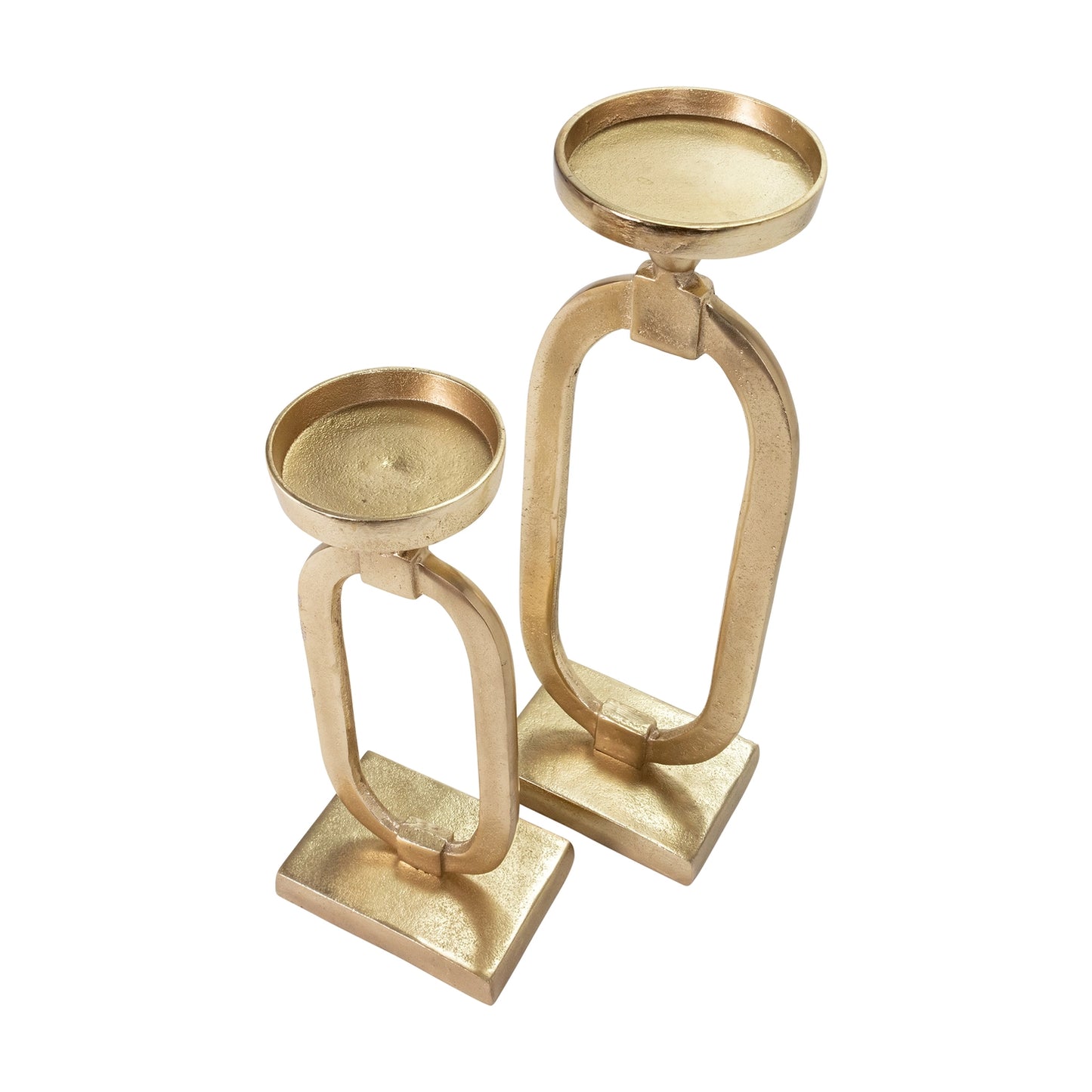 METAS CANDLEHOLDERS (SET OF 2)