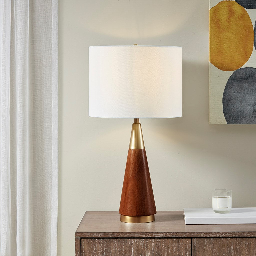 GILTWOOD TABLE LAMP