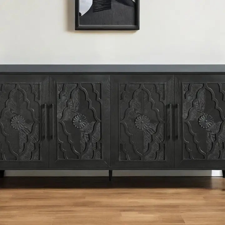 GARDENIA SIDEBOARD - BLACK