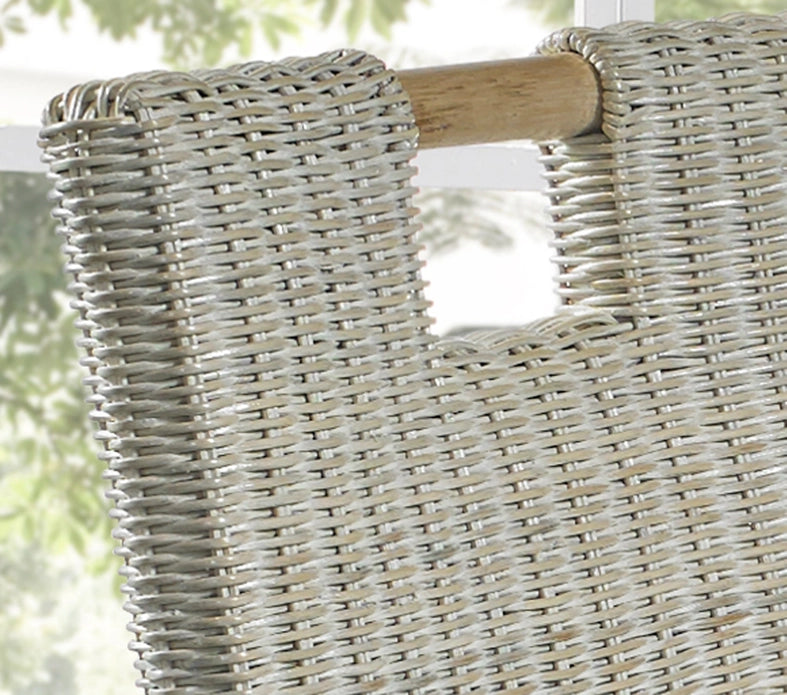 MALIO OUTDOOR SIDE CHAIR  - OYSTER