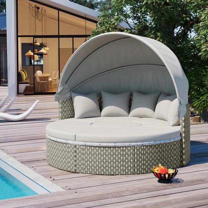 DOVE OUTDOOR DAYBED , GREY