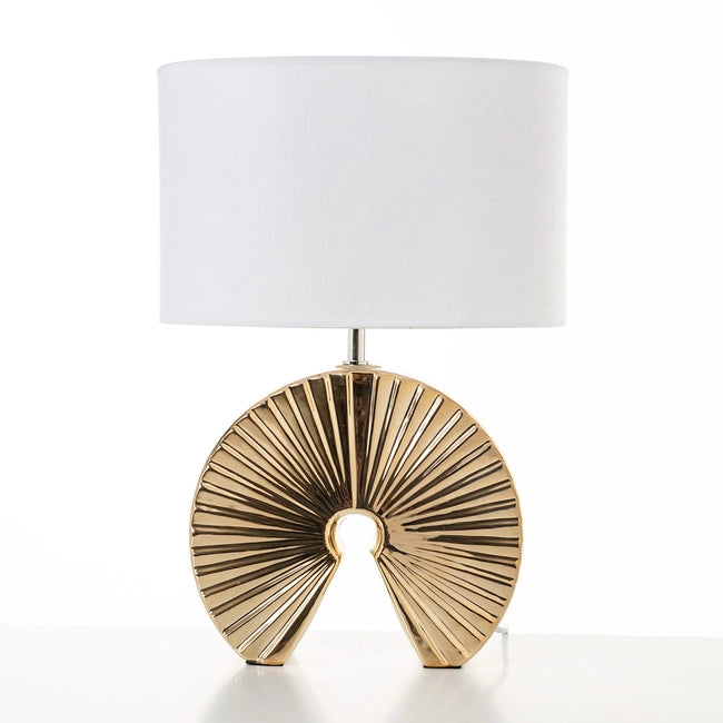 HALO TABLE LAMP,WHITE