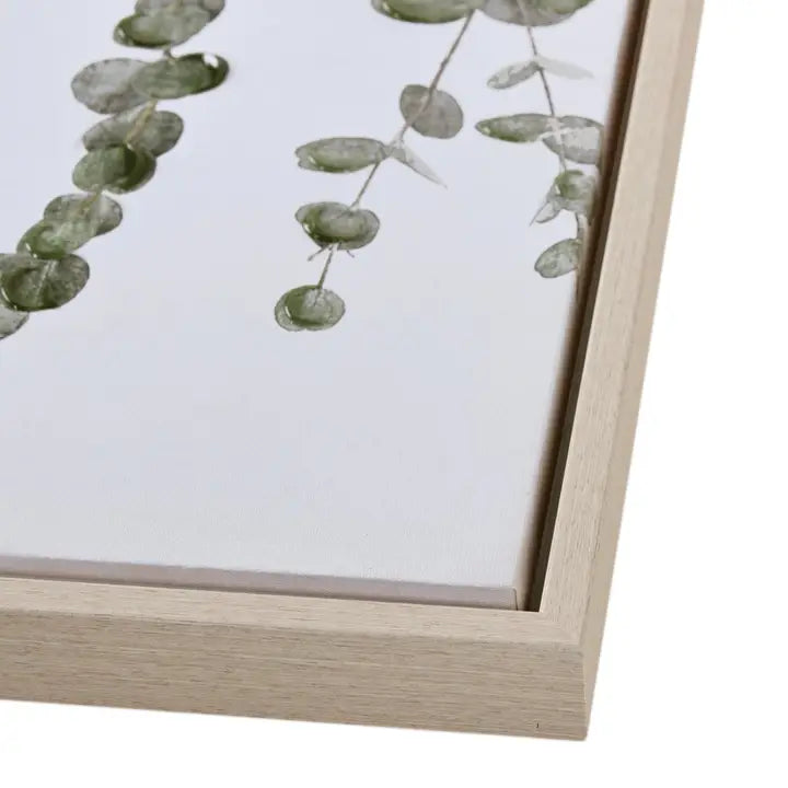 HANGING EUCALYPTUS 2-PC FRAMED CANVAS WALL ART