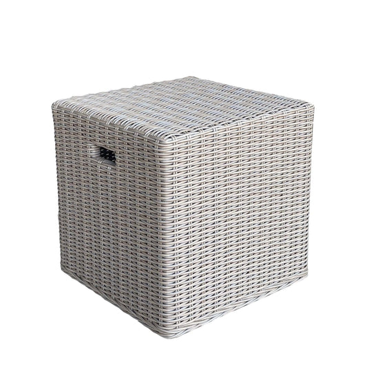 NAUTILUS OUTDOOR CUBE STOOL, GREY