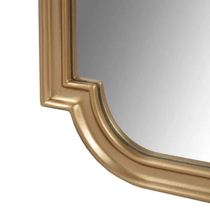 SCALLOPED WALL MIRROR