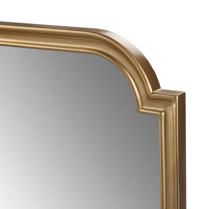 SCALLOPED WALL MIRROR