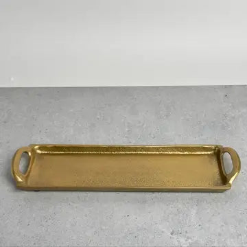 GOLD RECTANGULAR TRAY