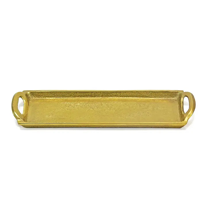 GOLD RECTANGULAR TRAY